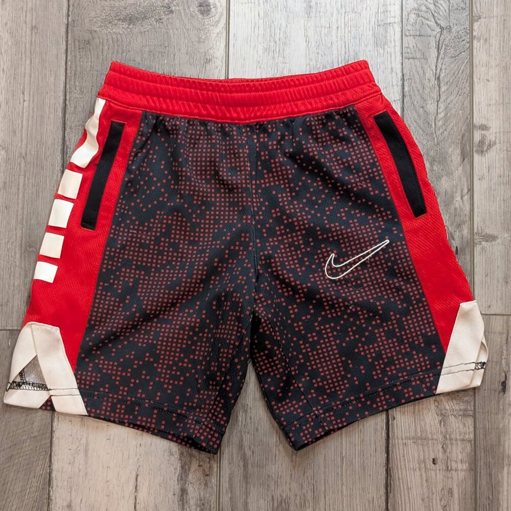 Nike, Running Shorts, Red Black, Sz 5 - 6 / M